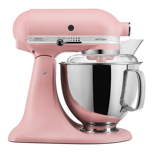 Kuhinjski robot Kitchenaid 5KSM175PSEDR 4,8 l, planetarno mešanje, 10 hitrosti, moč 300 W, barva stara vrtnica