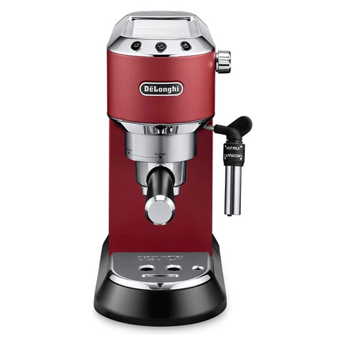 Aparat za espresso DeLonghi Dedica Style EC 685.R, rdeča