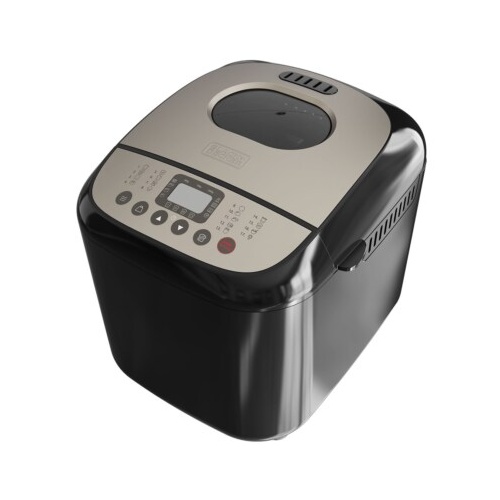 Aparat za kruh Black-Decker BXBM600E, 1 kg, 3 stopnje, 600 W, časovnik, črna