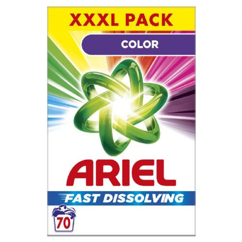 Pralni prašek za perilo Ariel color, 70 pranj / 3.85 kg