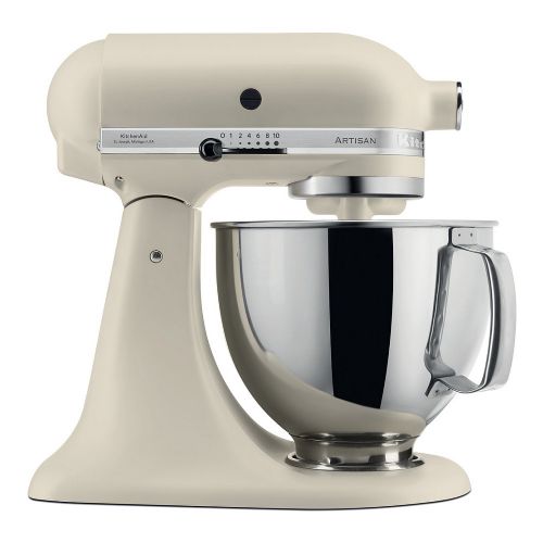 Kuhinjski robot Kitchenaid Artisan 5KSM175PSEFL, 4,8 l, 300 W, 10 hitrosti, planetarno mešanje, bež (Sveža linija)