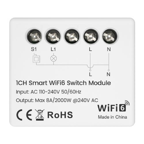 Pametni stikalni modul Avatto WSM20-W1
