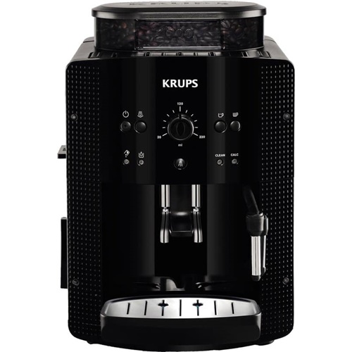 Avtomatski kavni aparat Krups EA 8108, za 1.7 L, 15 barov, črna