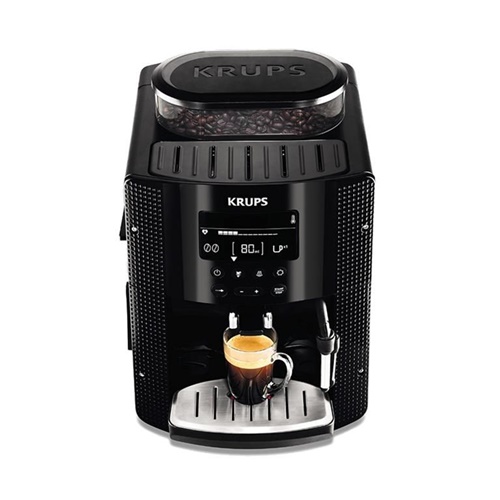 Avtomatski kavni aparat Krups Espresso EA 8150, črn