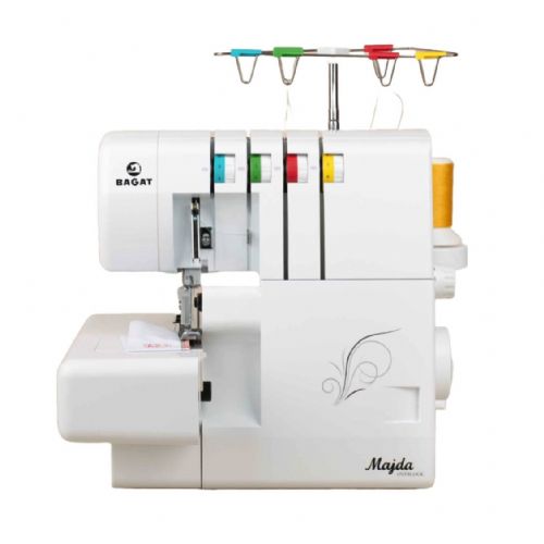 Šivalni stroj Bagat Majda overlock, 2-3-4 nitno šivanje, diferencialni transport, kovinsko ogrodje, do 1.300 vbodov/min, Heavy Duty