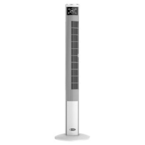 Be Cool Stolpni ventilator 121cm bele barve