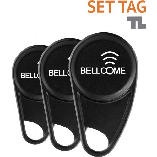 Bellcome      video vratni domofon    transponder    črna