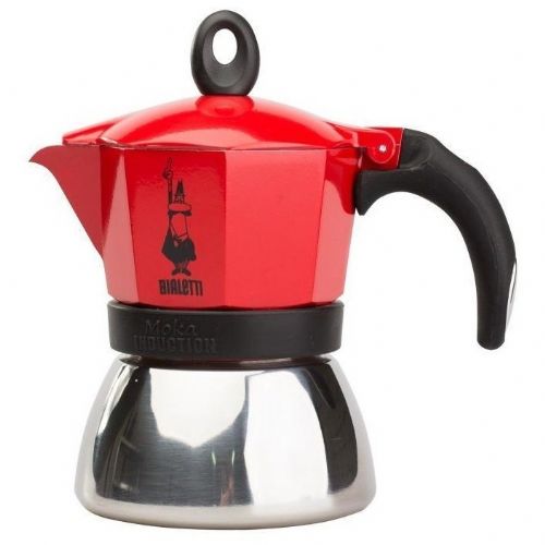 Kafetiera Bialetti MOKA 2TZ Indukcijska rdeča