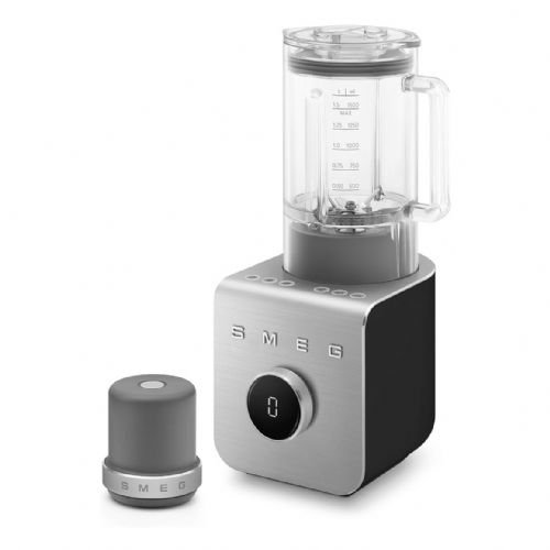 Blender in mešalnik Smeg BLC02BLMEU 1,5 l, 1400 W, 9 hitrosti, drobilnik ledu, črn