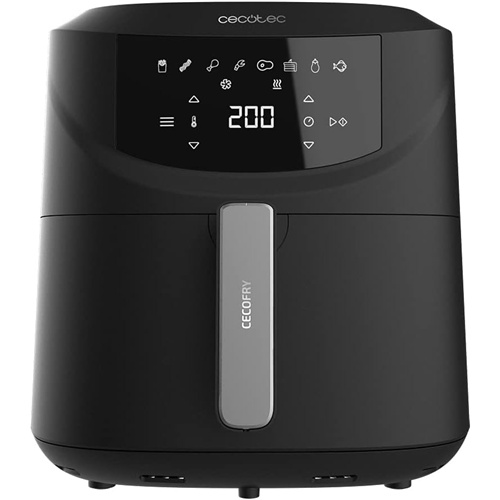 Cvrtnik na vroč zrak Cecotec CecoFry Absolute 7600 (črn, 2000 W, košara 7,6 litra)
