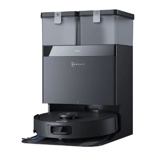 Robotski sesalnik Ecovacs Deebot T30C 2. generacije črn, mokro brisanje, laserska navigacija, HEPA filter, 25000 Pa, upravljanje prek aplikacije