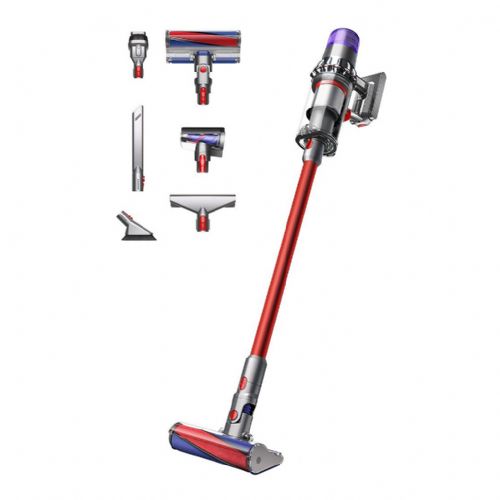 Dyson V11 Fluffy akumulatorski sesalnik (nikelj/rdeč)