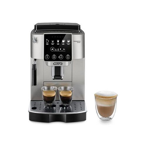 Kavni aparat DeLonghi ECAM 220.30.SB, avtomatski, mlinček, 15 barov, 1,8 l, dve skodelici