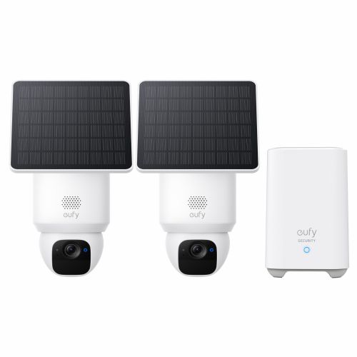 Varnostna kamera Eufy SoloCam E30, 2 kameri, brezžična, IP65, nočni vid, 2048x1080, Wi-Fi
