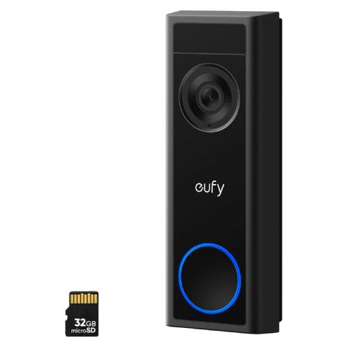Varnostna kamera Eufy C31 pametni zvonec, kamera 2560x1440, Wi-Fi, nočni vid, vgrajen mikrofon, baterija 6500 mAh
