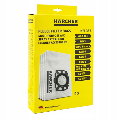 Filter vrečka iz flisa Karcher KFI 357, 4 kosi