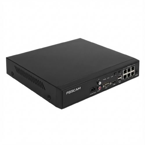 Snemalnik Foscam FNA108HE, 8 MP, PoE podpora, HDMI/VGA izhod, sinhrono predvajanje, zaznavanje gibanja