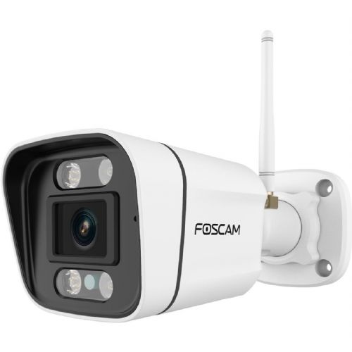 Varnostna kamera Foscam V8P 4K ločljivost, brezžična WLAN povezava, dvosmerni zvok, nočni vid, bela barva