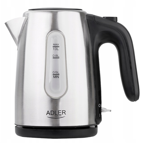 Grelnik vode Adler AD1273, 1 l, 1200 W, srebrna