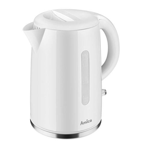Grelnik vode Amica KF1001, 1.7 L, 2200 W, bela