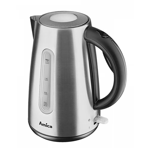 Grelnik vode Amica KF4033, 1.7 L, 2200 W, siva