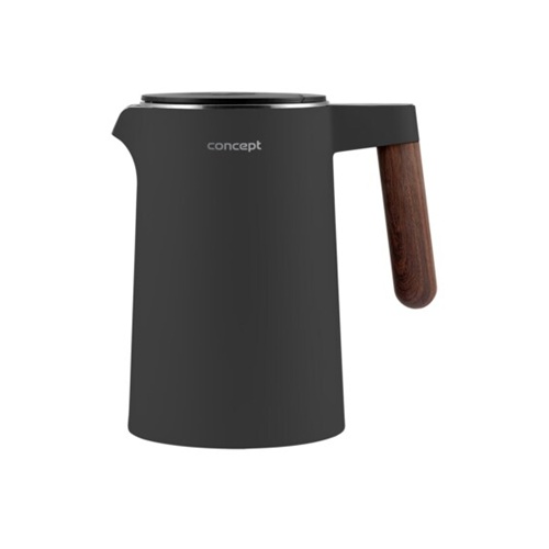 Grelnik vode Concept RK3305, nastavljiva temperatura, vgrajen zaslon, 1,5 L, moč 2200 W, skriti grelni element