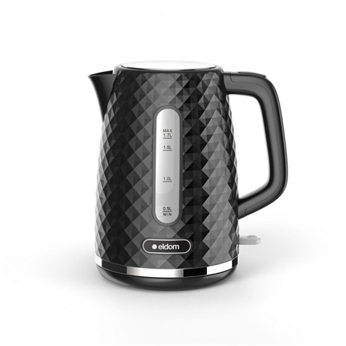 Grelnik vode Eldom C280C, 1.7 L, 2200 W, črna