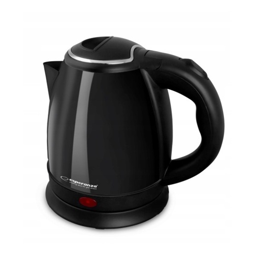 Grelnik vode Esperanza EKK128K, 1 L, 1350 W, črna