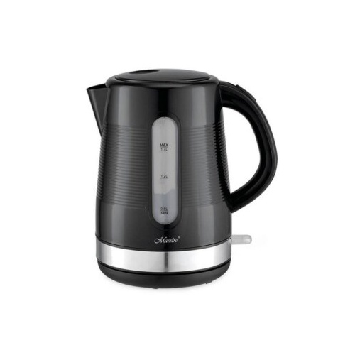 Grelnik vode Maestro MR 035, 1,7 l, 2200 W, črna barva, avtomatski izklop, indikator nivoja vode
