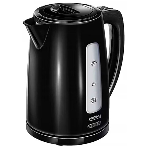 Grelnik vode MPM MCZ-112, 1.7 L, 2200 W, črna
