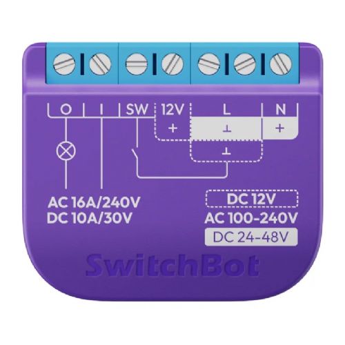 Inteligentno relejsko stikalo SwitchBot 1 z breznapetostnim kontaktom