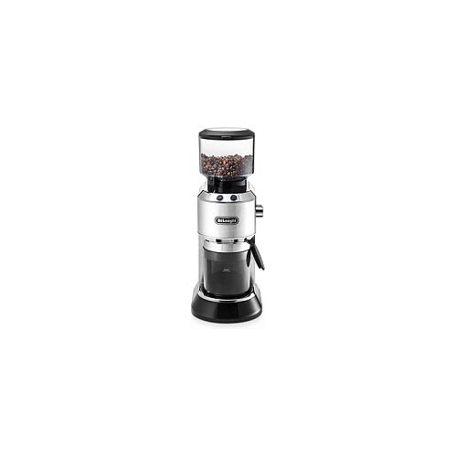 Mlinček za kavo DeLonghi Dedica KG 520.M stožčasti mlinček, 18 stopenj mletja, 350 g, 150 W, srebrn/črn
