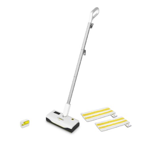 Parni čistilec Kärcher SC 1 Upright 1.513-560.0, 1300 W, 30 s segrevanje, odstranljiv rezervoar, bele barve