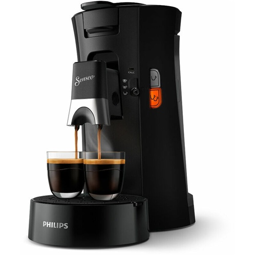 Kavni aparat na kapsule Philips Senseo Select CSA230/61 (črna, temno črna)