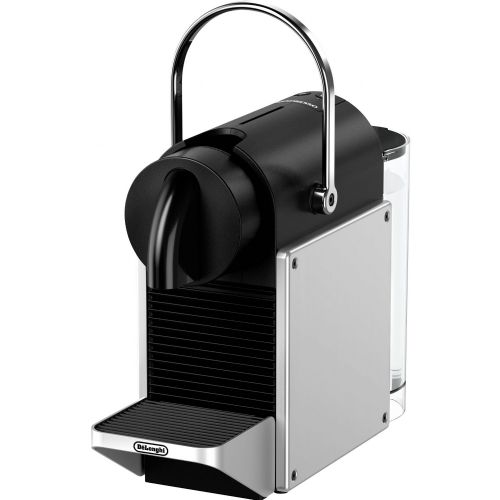 Kavni aparat DeLonghi Pixie EN127.S, Nespresso kapsule, 19 barov, 1 l rezervoar, samodejni izklop, srebrno-črna