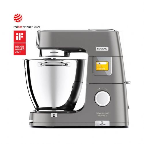 Kuhinjski robot Kenwood KWL90.004SI 1400 W, 7 l + 5 l, vgrajena tehtnica, grelna posoda, zaslon na dotik