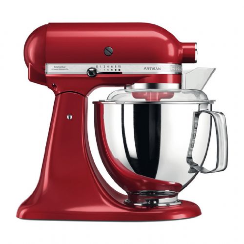 Kuhinjski robot KitchenAid Artisan 5KSM175PSEER 4,8 l, 300 W, 10 hitrosti, planetarno mešanje, rdeč (Empire Red)