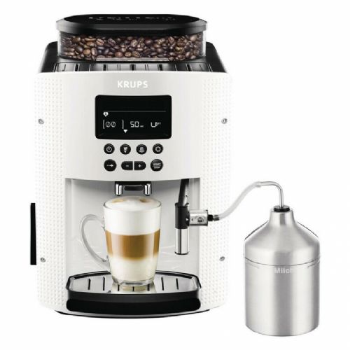 Kavni aparat Krups Essential EA816170, 1450 W, 1,7 l, 15 barov, mlinček in dodatek za penjenje mleka