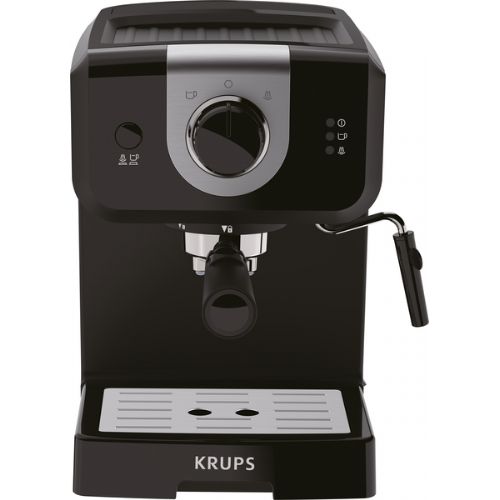 Kavni aparat KRUPS XP320830 Opio, 1,5 l, 15 bar, črn