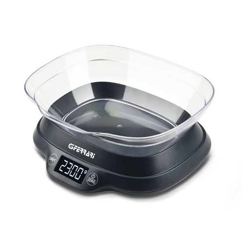 Kuhinjska tehtnica G3Ferrari G20093, 1 gr/5kg, 1.2L skleda, zaslon visoke svetlosti
