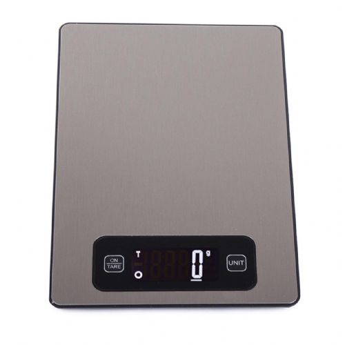 Kuhinjska digitalna tehtnica Verk inox osvetljen LCD do 5kg