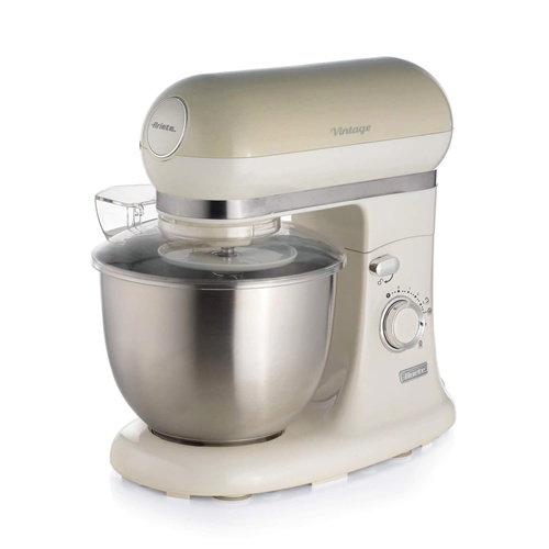 Kuhinjski robot Ariete Vintage Mixer 1588, 1200 W, 5 l, planetarni menjalnik, bež