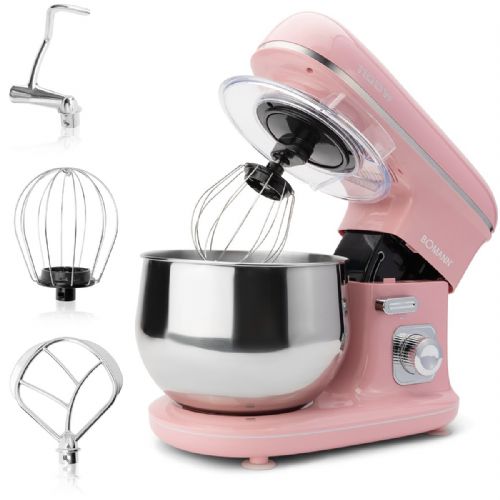 Kuhinjski robot Bomann KM6030CB Pink, 5 L, 1100 W, več hitrosti