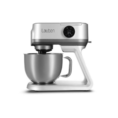 Kuhinjski robot Lauben 1300SG, 1300 W, 5,5 l inox posoda z osvetlitvijo, tehtnica, zaslon na dotik, bogata oprema, srebrn