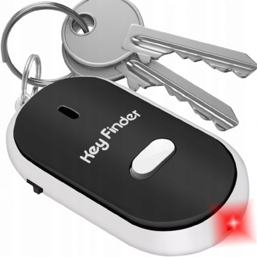 LED obesek za ključe iskalec ključev - reagira na žvižg