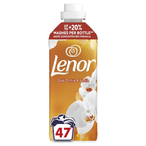 Mehčalec za perilo Lenor Gold Orchid &amp; Vanilla, 47 pranj, 987 ml