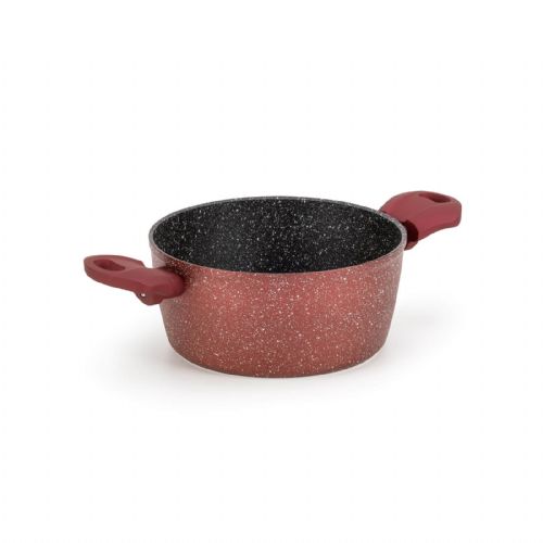 Lonec Rosmarino Lava Stone Grape, 2 l, 20 cm, primeren za indukcijo 