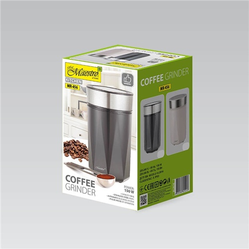 Mlinček za kavo Maestro MR 456, 150 W, 50g, črna