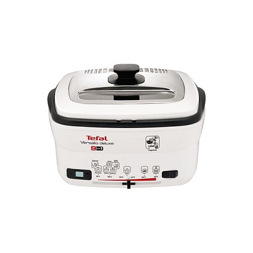Cvrtnik Tefal Versalio Deluxe 9-v-1, 2 l, 1600 W, nastavljiva temperatura, časovnik, belo/črn