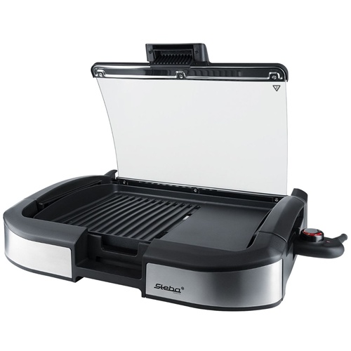 Namizni električni žar Steba BBQ Tischgrill VG 195, 2200 W, črna